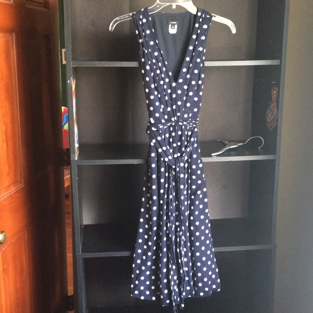 J crew 00 tea-length sundress, fully lined